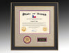 Presidential Frame in Black