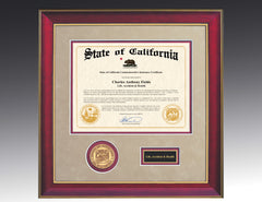 Presidential Series Frame - Mahogany Finish