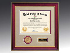 The Presidential Frame Mahogany