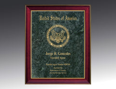 Statesman Plaque